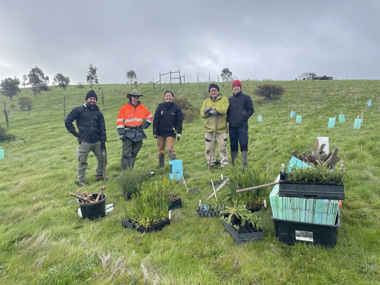 Friends of Forktree Planting Day 2025