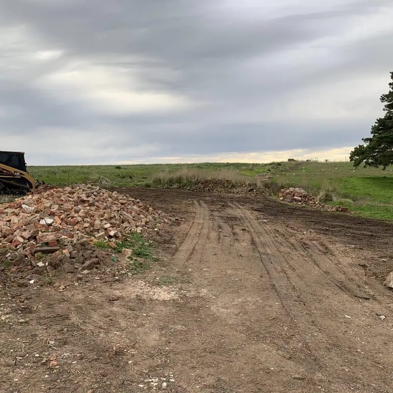 Three men and a bobcat